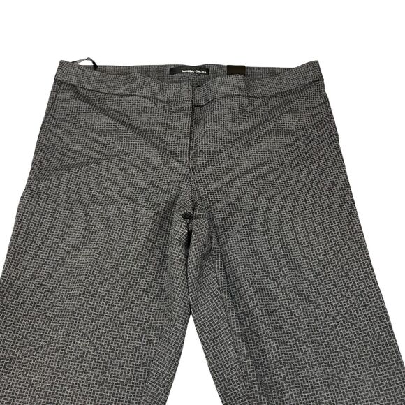 Amanda+Chelsea Amanda Ankle Pants Womens 12 Charcoal Modern Fit Stretch - Picture 15 of 16